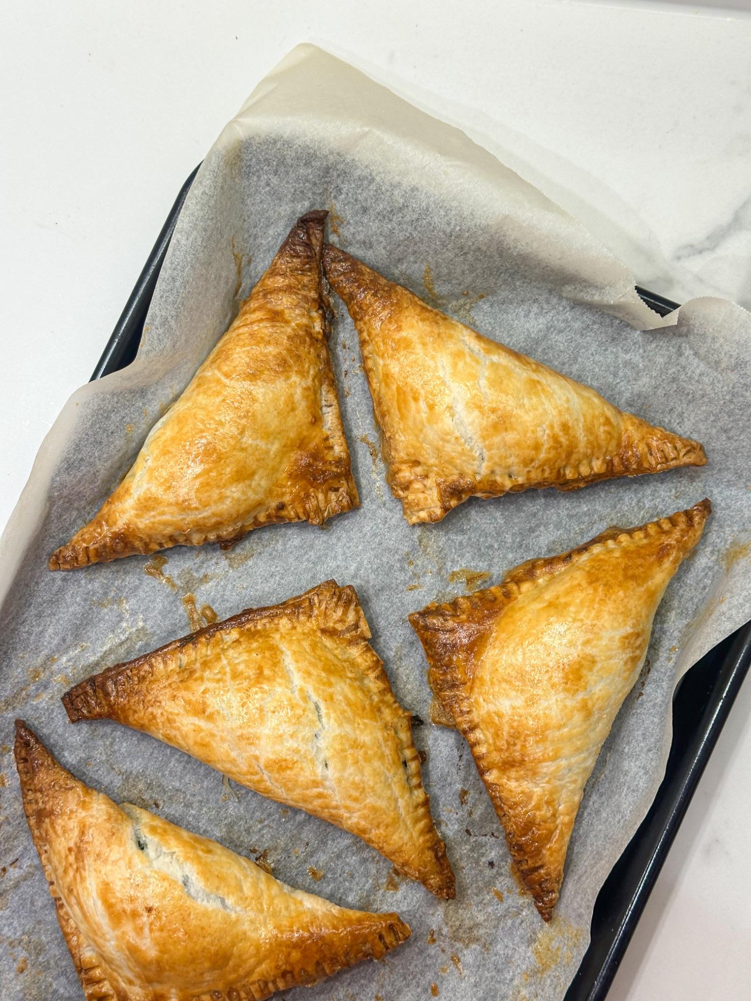 Spinach and Ricotta Pockets