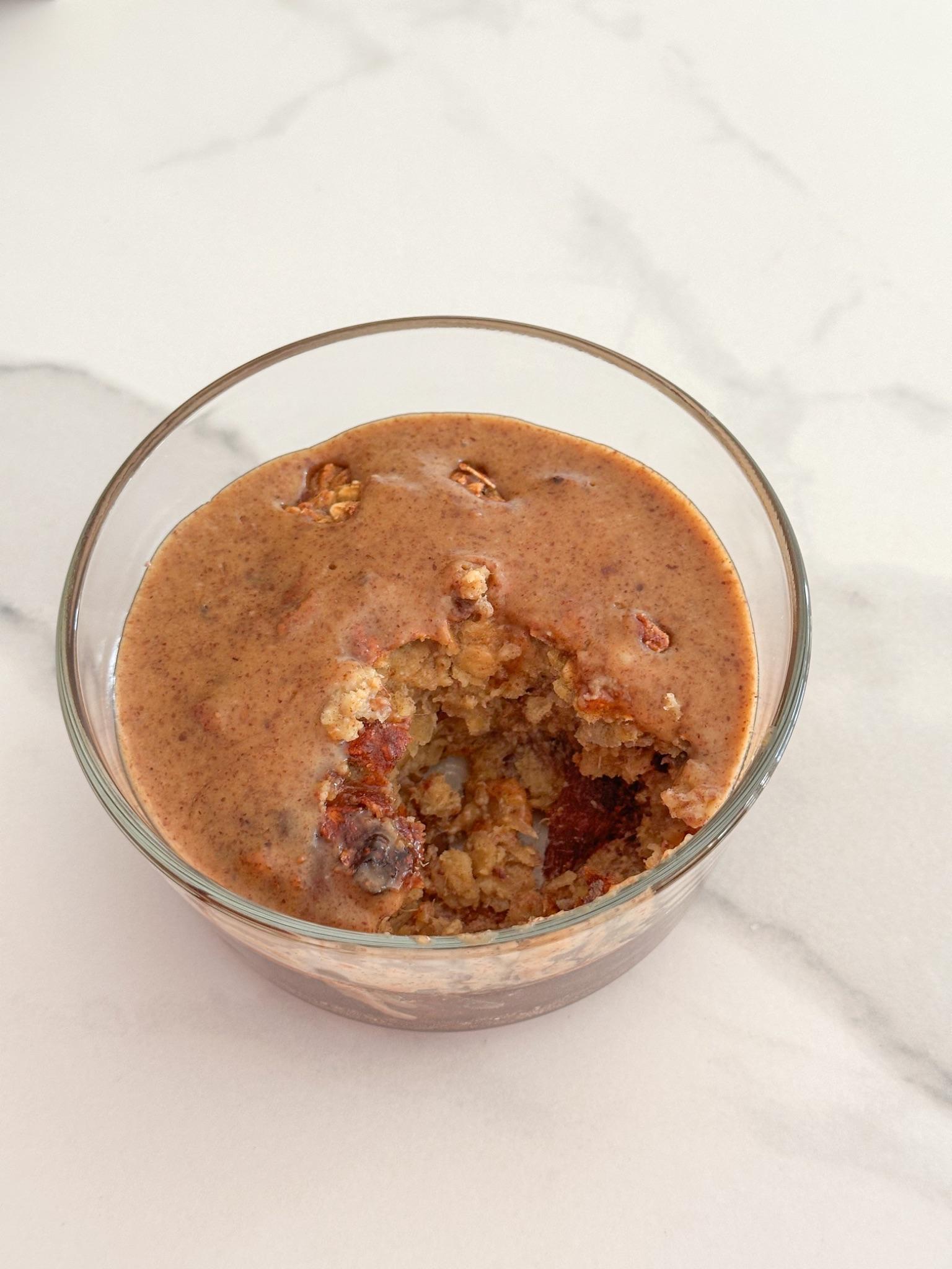 Sticky Date Baked Oats