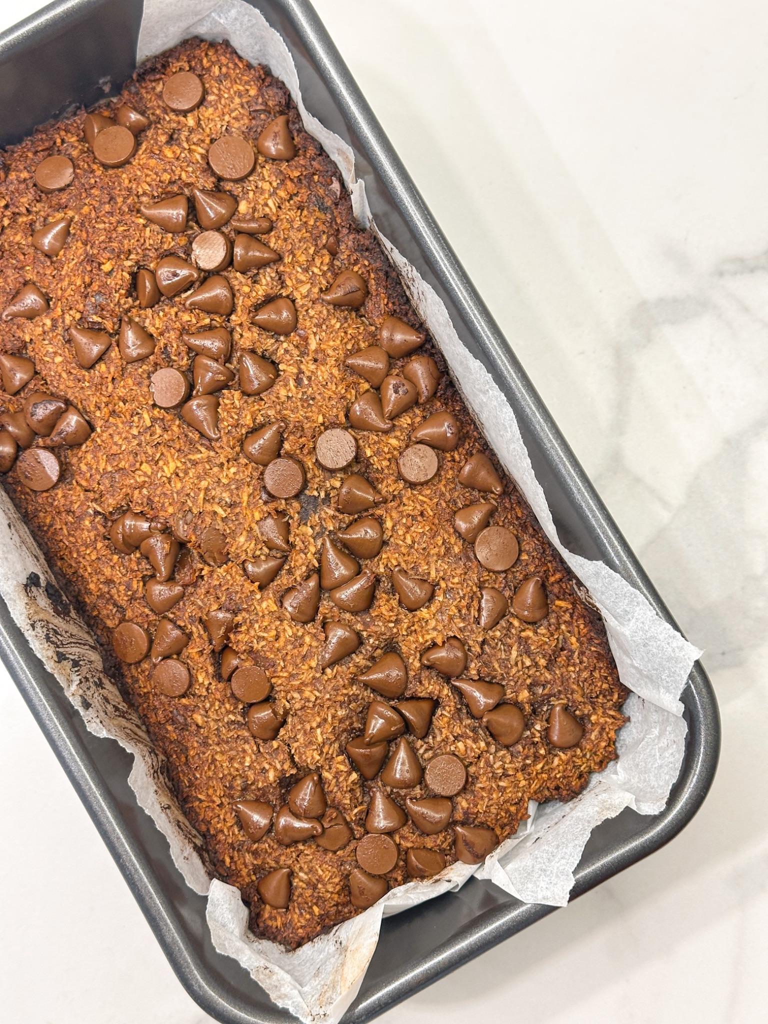 Wholefood Lamington Slice